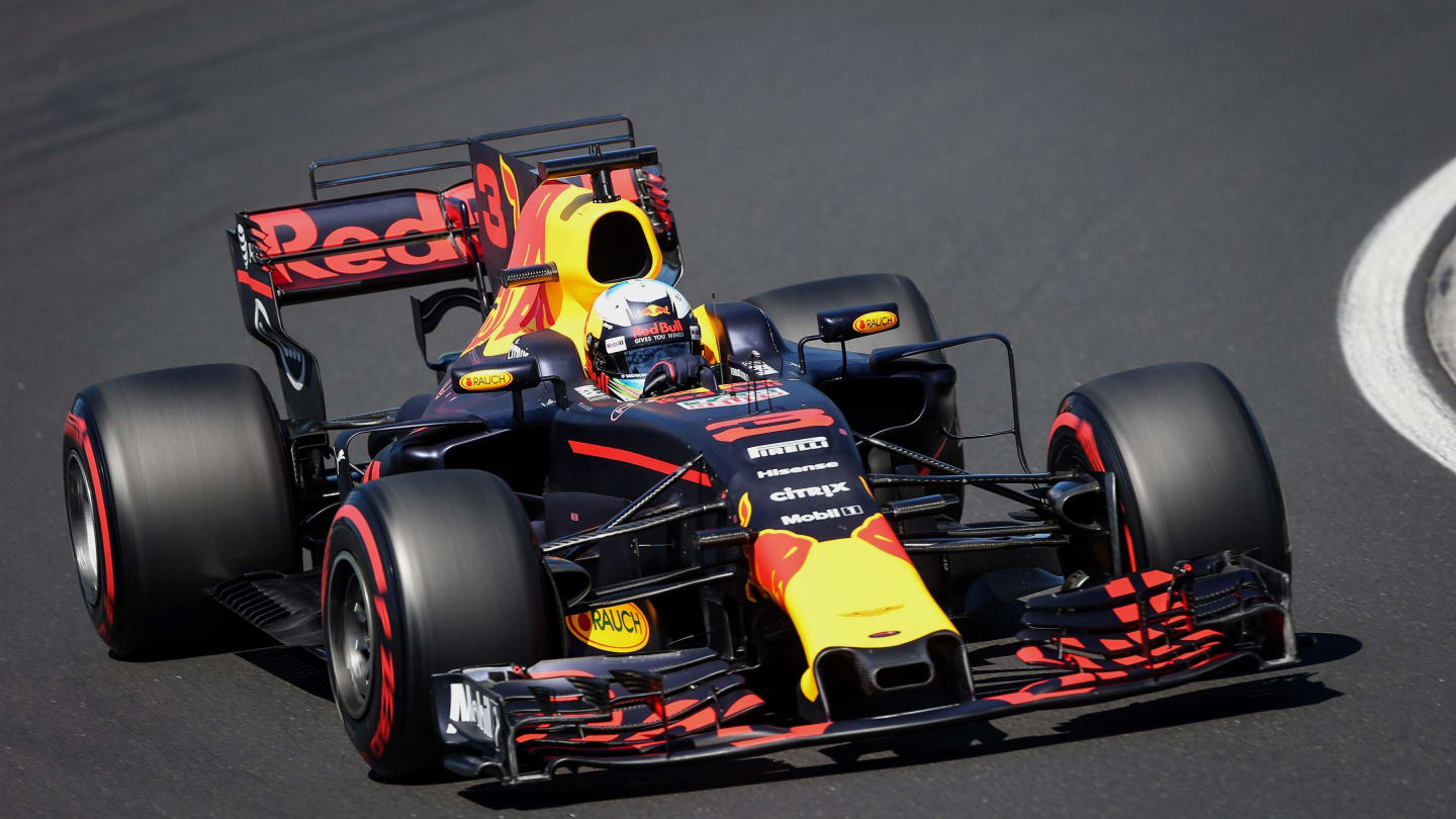 Daniel Ricciardo (AUS) Red Bull Racing RB13 at Formula One World Championship, Rd11, Hungarian