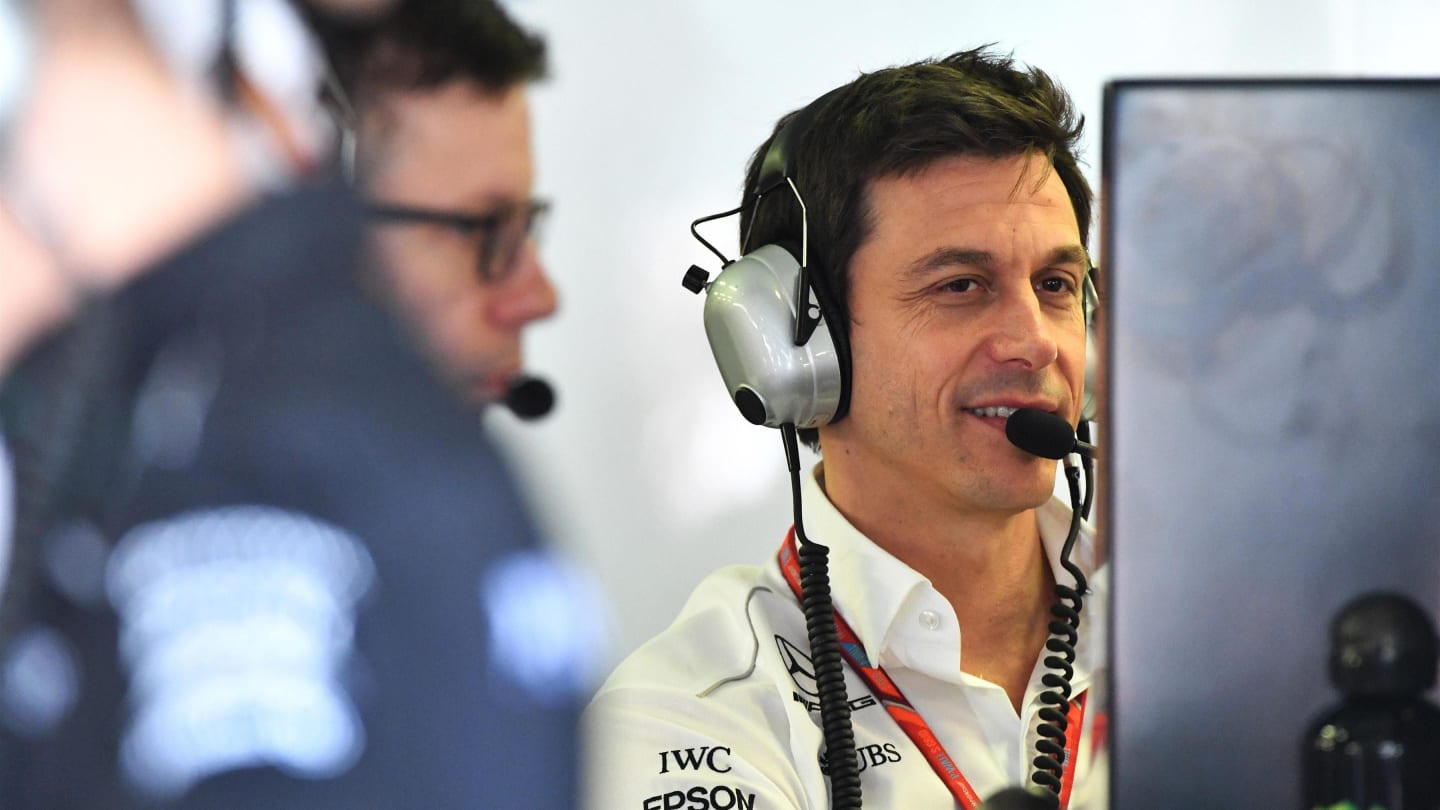 Toto Wolff (AUT) Mercedes AMG F1 Director of Motorsport at Formula One World Championship, Rd11, Hungarian Grand Prix, Qualifying, Hungaroring, Hungary, Saturday 29 July 2017. © Sutton Images
