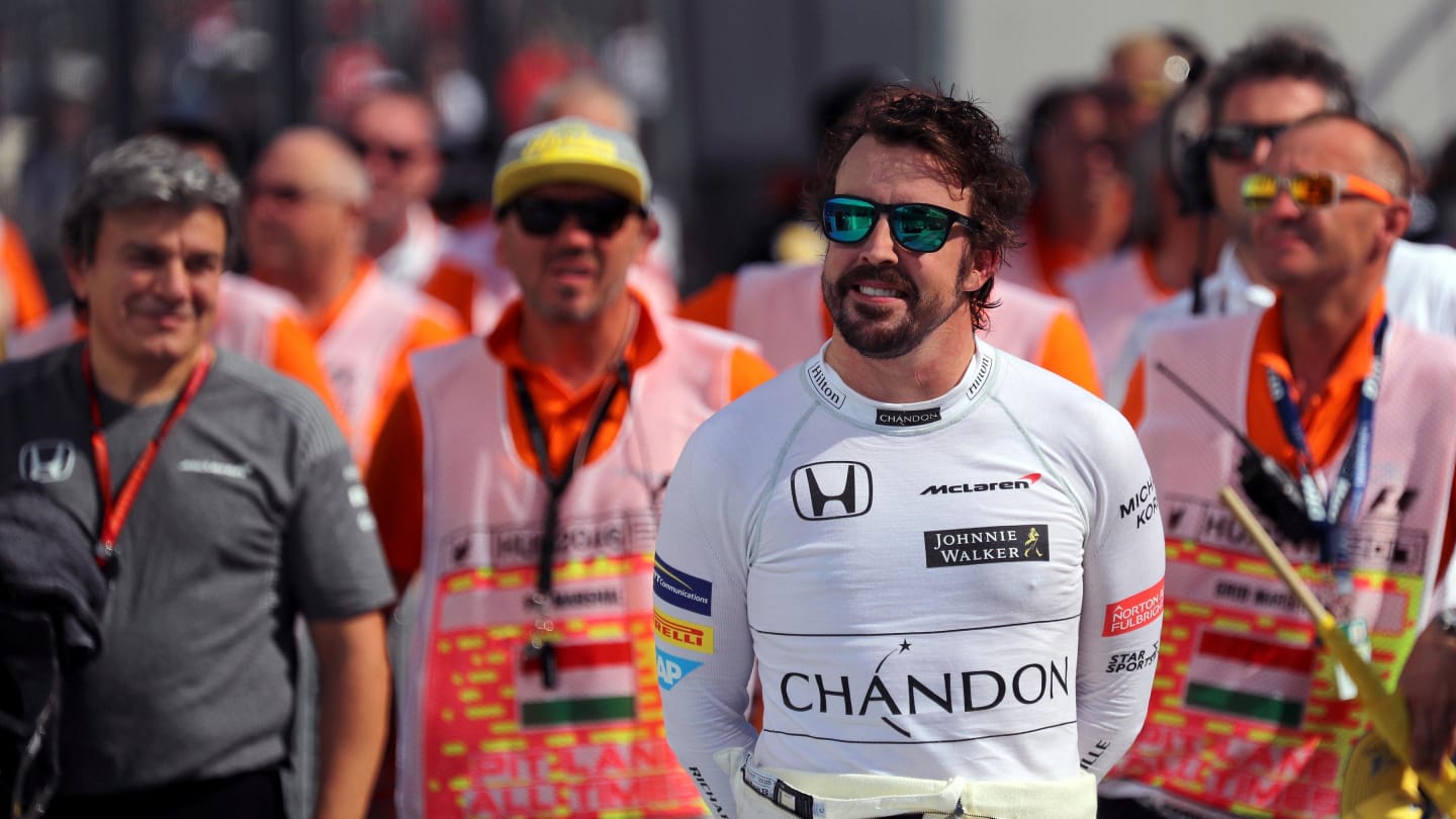 Fernando Alonso (ESP) McLaren at Formula One World Championship, Rd11, Hungarian Grand Prix, Race, Hungaroring, Hungary, Sunday 30 July 2017. © Sutton Images