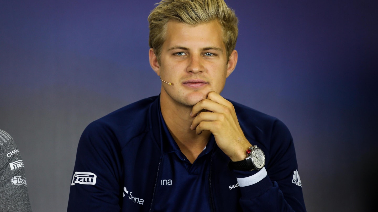 Marcus Ericsson (SWE) Sauber in the Press Conference at Formula One World Championship, Rd11, Hungarian Grand Prix, Preparations, Hungaroring, Hungary, Thursday 27 July 2017. © Sutton Images
