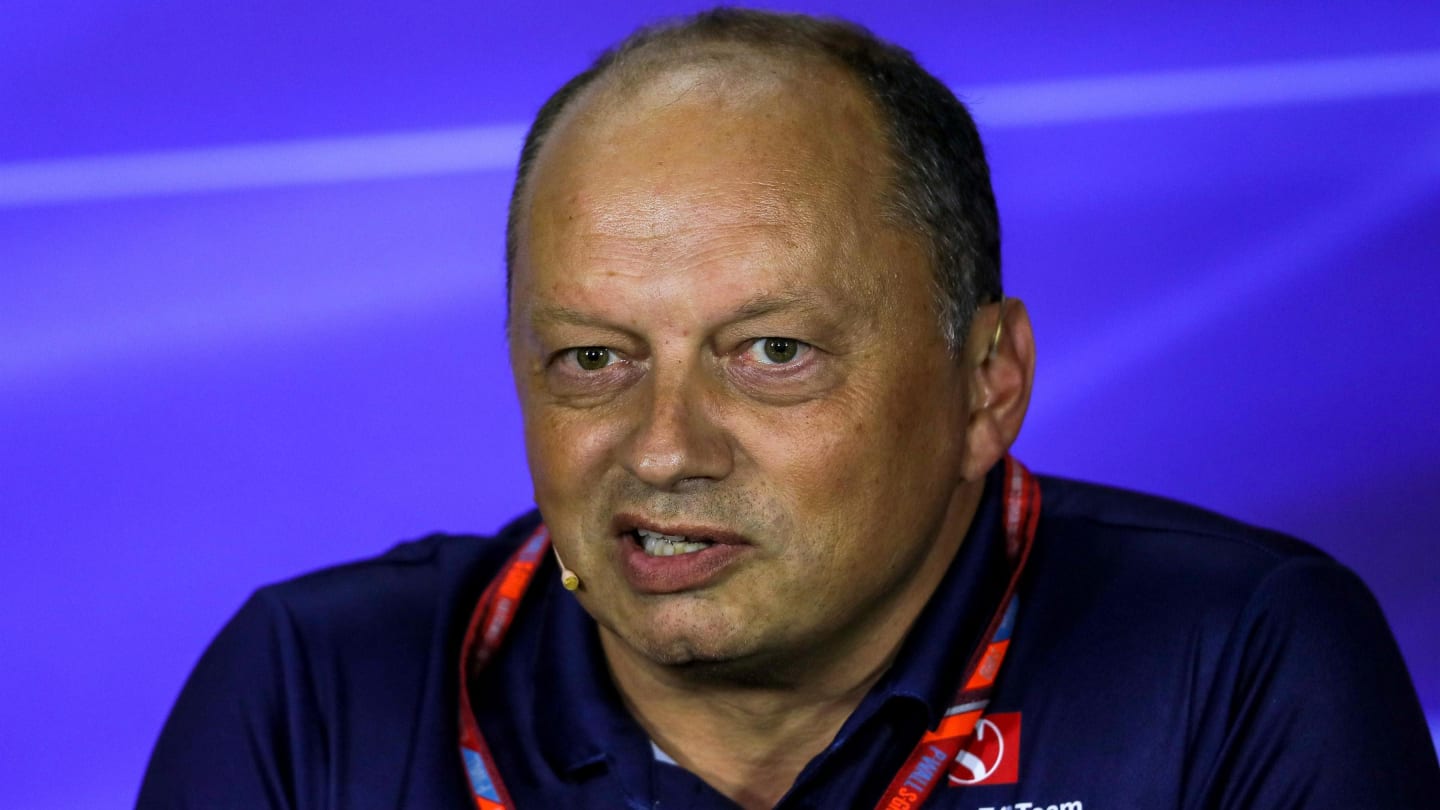 Frederic Vasseur (FRA) Sauber Team Principal in the Press Conference at Formula One World Championship, Rd13, Italian Grand Prix, Practice, Monza, Italy, Friday 1 September 2017. © Sutton Images
