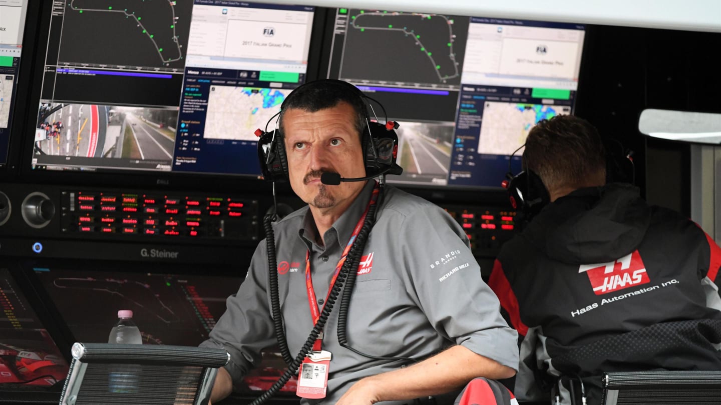 Guenther Steiner (ITA) Haas F1 Team Principal at Formula One World Championship, Rd13, Italian Grand Prix, Practice, Monza, Italy, Friday 1 September 2017. © Sutton Images