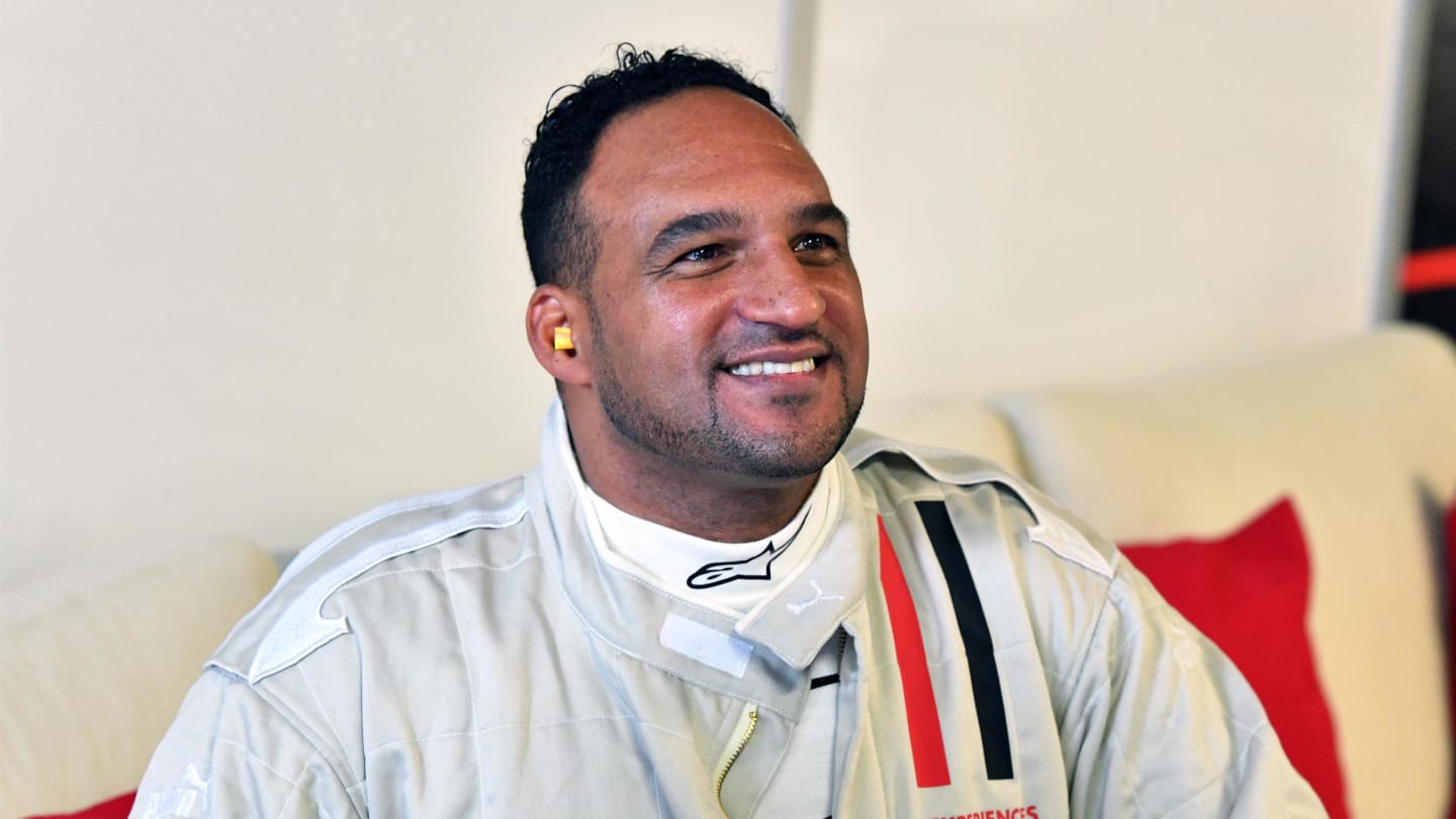 F1 Experiences 2-Seater passenger Michael Caines (GBR) Chef at Formula One World Championship, Rd13, Italian Grand Prix, Practice, Monza, Italy, Friday 1 September 2017. © Sutton Images