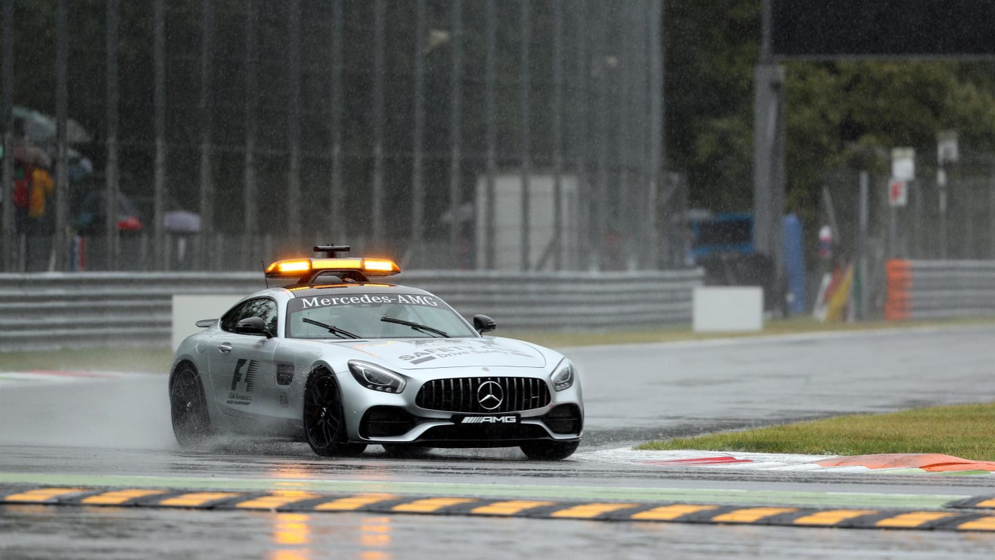 Safety Car at Formula One World Championship, Rd13, Italian Grand Prix, Qualifying, Monza, Italy, Saturday 2 September 2017. © Sutton Images