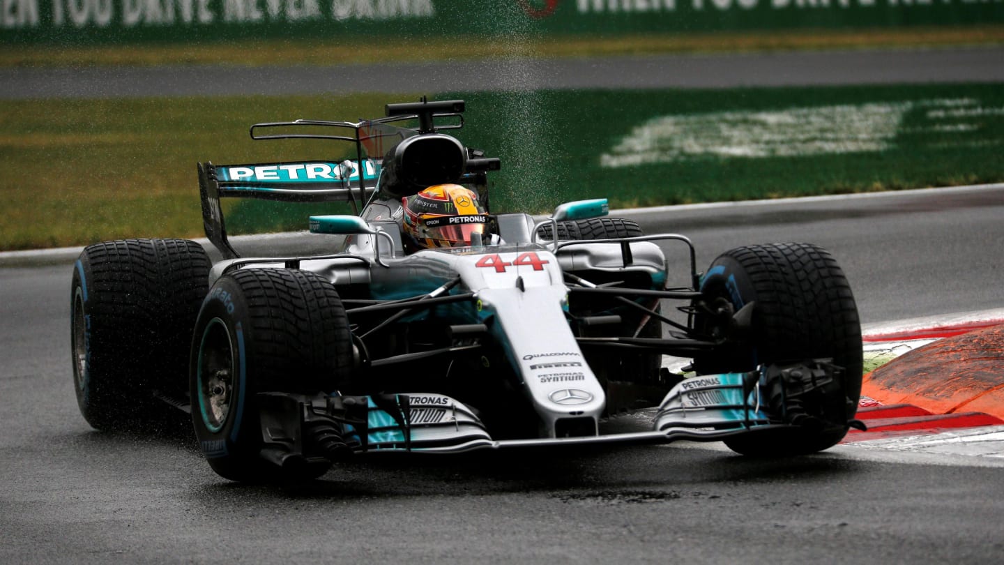 Lewis Hamilton (GBR) Mercedes-Benz F1 W08 Hybrid at Formula One World Championship, Rd13, Italian