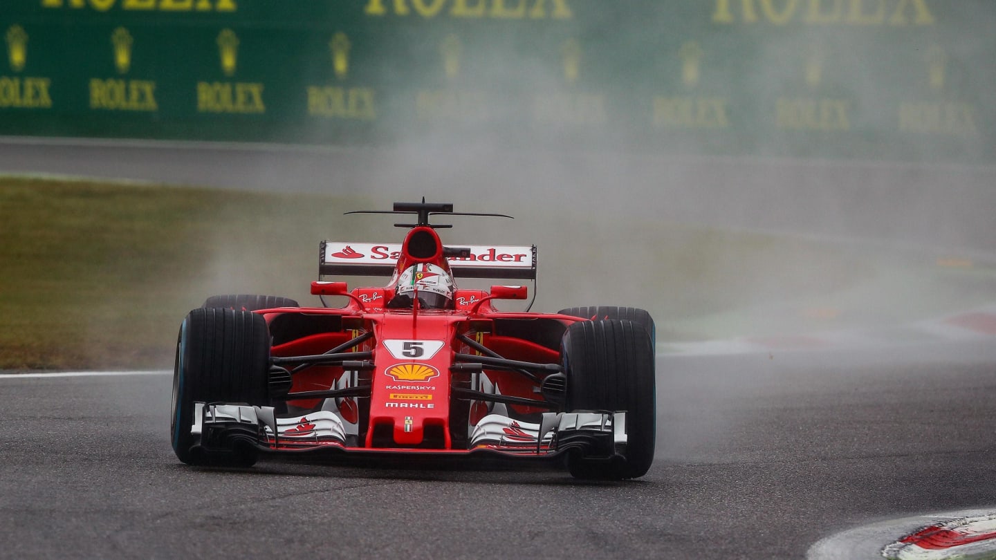Sebastian Vettel (GER) Ferrari SF70-H at Formula One World Championship, Rd13, Italian Grand Prix,