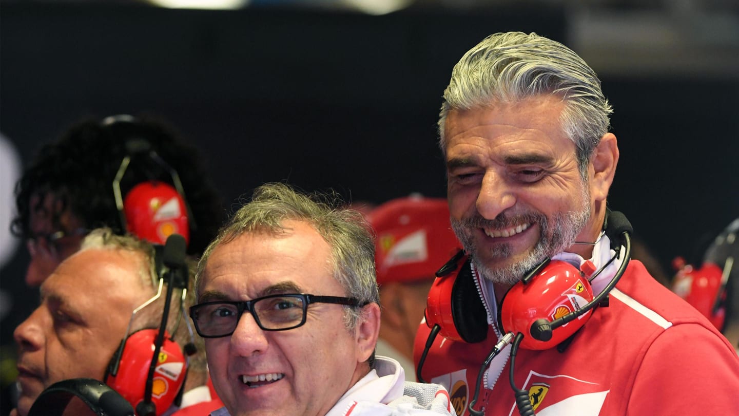 Maurizio Arrivabene (ITA) Ferrari Team Principal at Formula One World Championship, Rd13, Italian Grand Prix, Qualifying, Monza, Italy, Saturday 2 September 2017. © Sutton Images