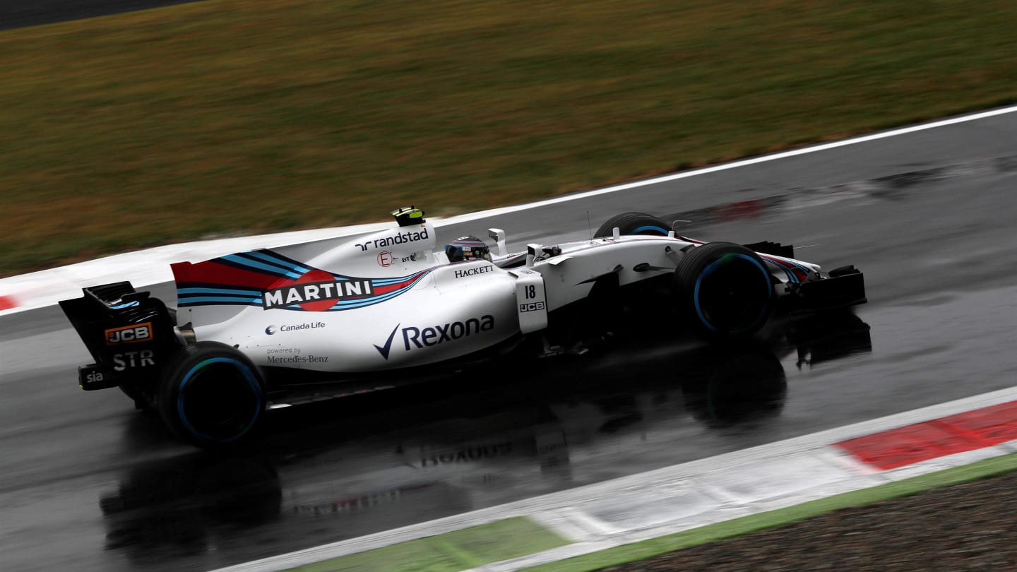 Lance Stroll (CDN) Williams FW40 at Formula One World Championship, Rd13, Italian Grand Prix, Qualifying, Monza, Italy, Saturday 2 September 2017. © Sutton Images