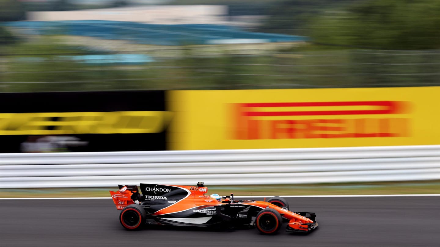 Fernando Alonso (ESP) McLaren MCL32 at Formula One World Championship, Rd16, Japanese Grand Prix, Practice, Suzuka, Japan, Friday 6 October 2017. © Kym Illman/Sutton Images