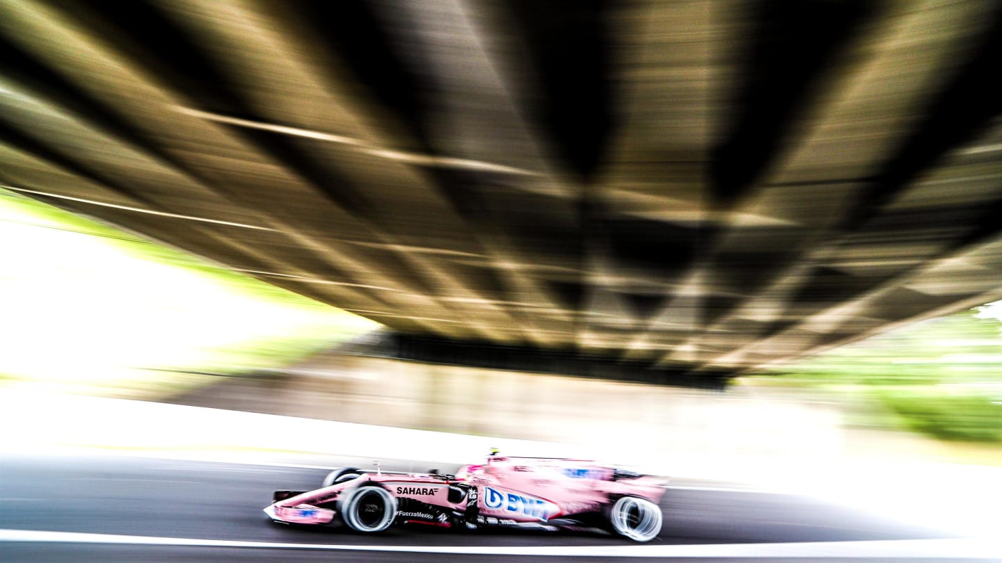 Esteban Ocon (FRA) Force India VJM10 at Formula One World Championship, Rd16, Japanese Grand Prix, Practice, Suzuka, Japan, Friday 6 October 2017. © Manuel Goria/Sutton Images