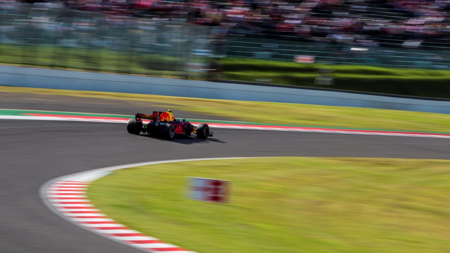 Max Verstappen (NED) Red Bull Racing RB13 at Formula One World Championship, Rd16, Japanese Grand Prix, Race, Suzuka, Japan, Sunday 8 October 2017. © Manuel Goria/Sutton Images