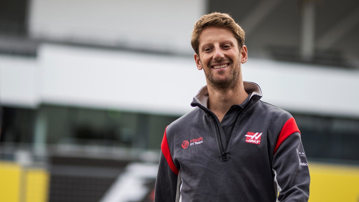 Romain Grosjean (FRA) Haas F1 at Formula One World Championship, Rd16, Japanese Grand Prix, Preparations, Suzuka, Japan, Thursday 5 October 2017. © Manuel Goria/Sutton Images
