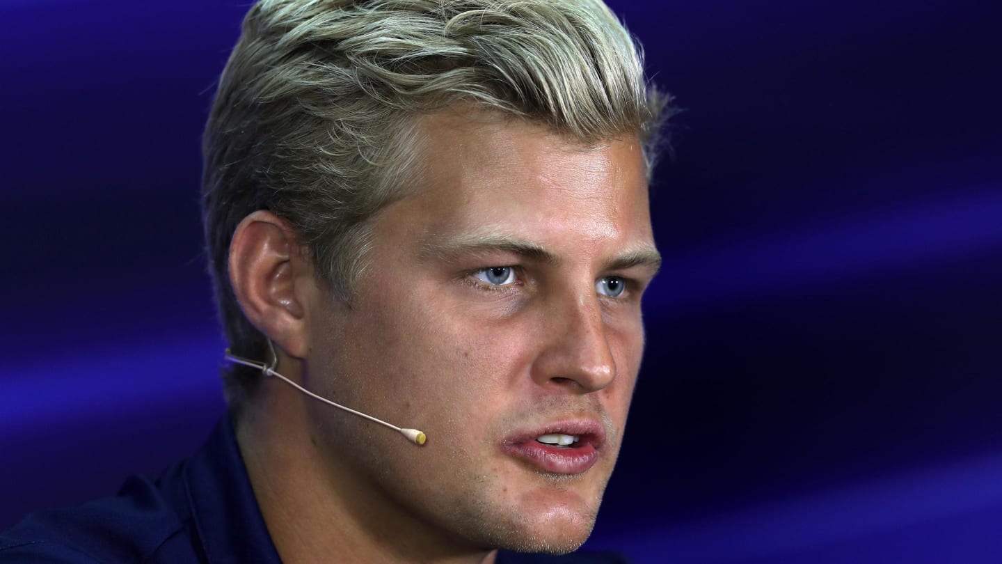 Marcus Ericsson (SWE) Sauber in the Press Conference at Formula One World Championship, Rd15, Malaysian Grand Prix, Preparations, Sepang, Malaysia, Thursday 28 September 2017. © Kym Illman/Sutton Images