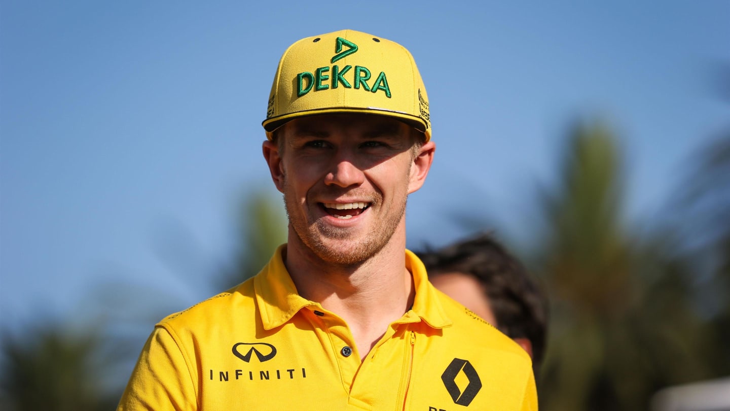 Nico Hulkenberg (GER) Renault Sport F1 Team nnhup at Formula One World Championship, Rd18, Mexican Grand Prix, Practice, Circuit Hermanos Rodriguez, Mexico City, Mexico, Friday 27 October 2017. © Mirko Stange/Sutton Images