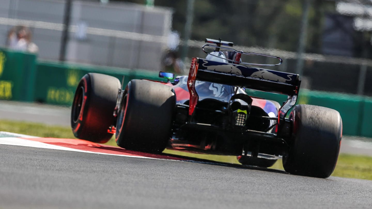 Brendon Hartley (NZL) Scuderia Toro Rosso STR12 at Formula One World Championship, Rd18, Mexican
