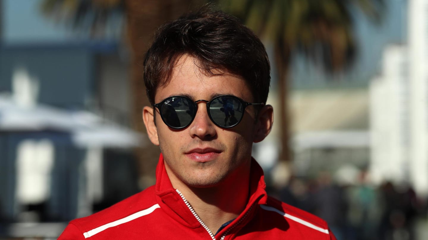 Charles Leclerc (MON) Sauber at Formula One World Championship, Rd18, Mexican Grand Prix, Preparations, Circuit Hermanos Rodriguez, Mexico City, Mexico, Thursday 26 October 2017. © Kym Illman/Sutton Images