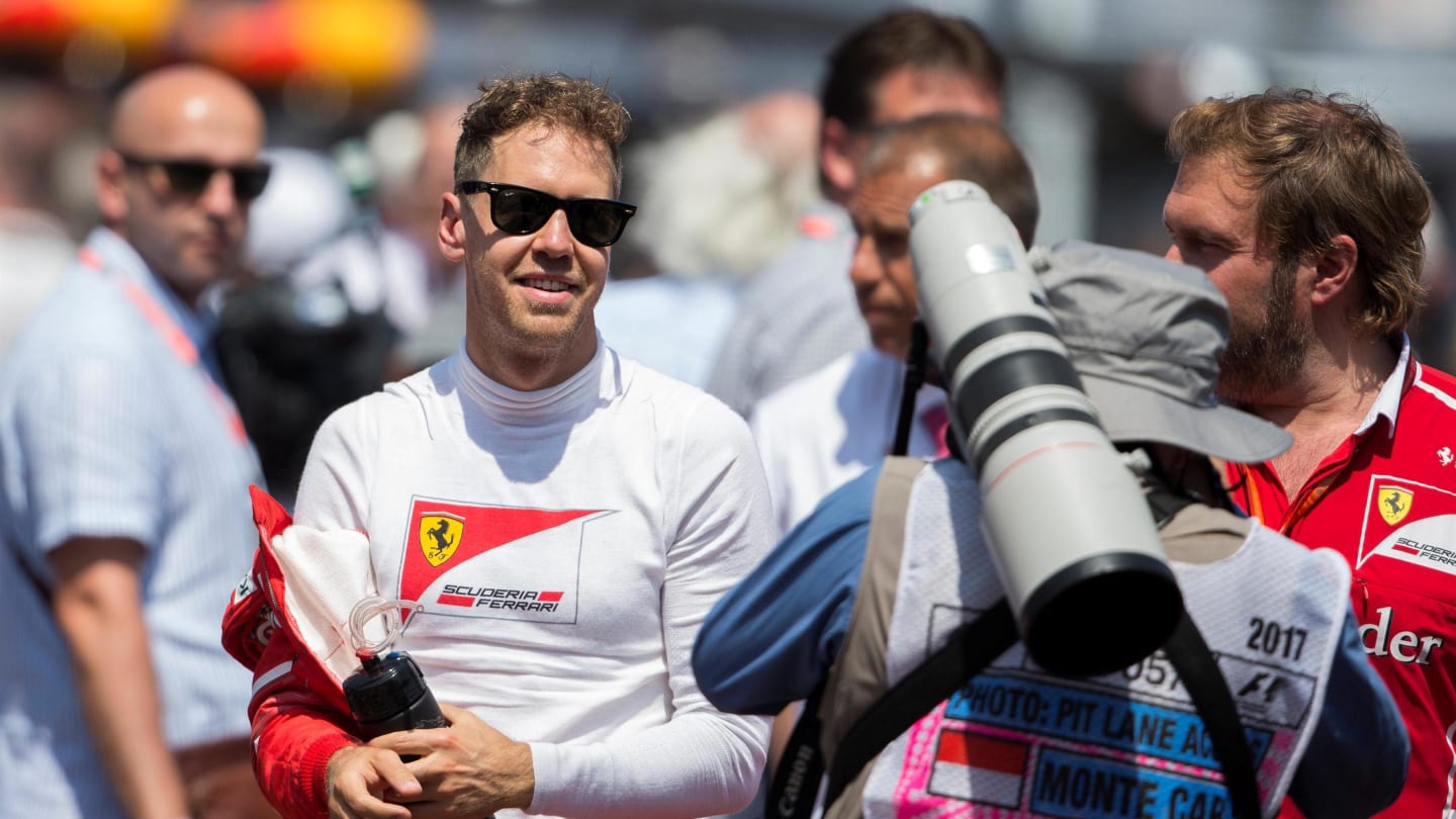 Sebastian Vettel (GER) Ferrari at Formula One World Championship, Rd6, Monaco Grand Prix, Qualifying, Monte-Carlo, Monaco, Saturday 27 May 2017. © Sutton Images