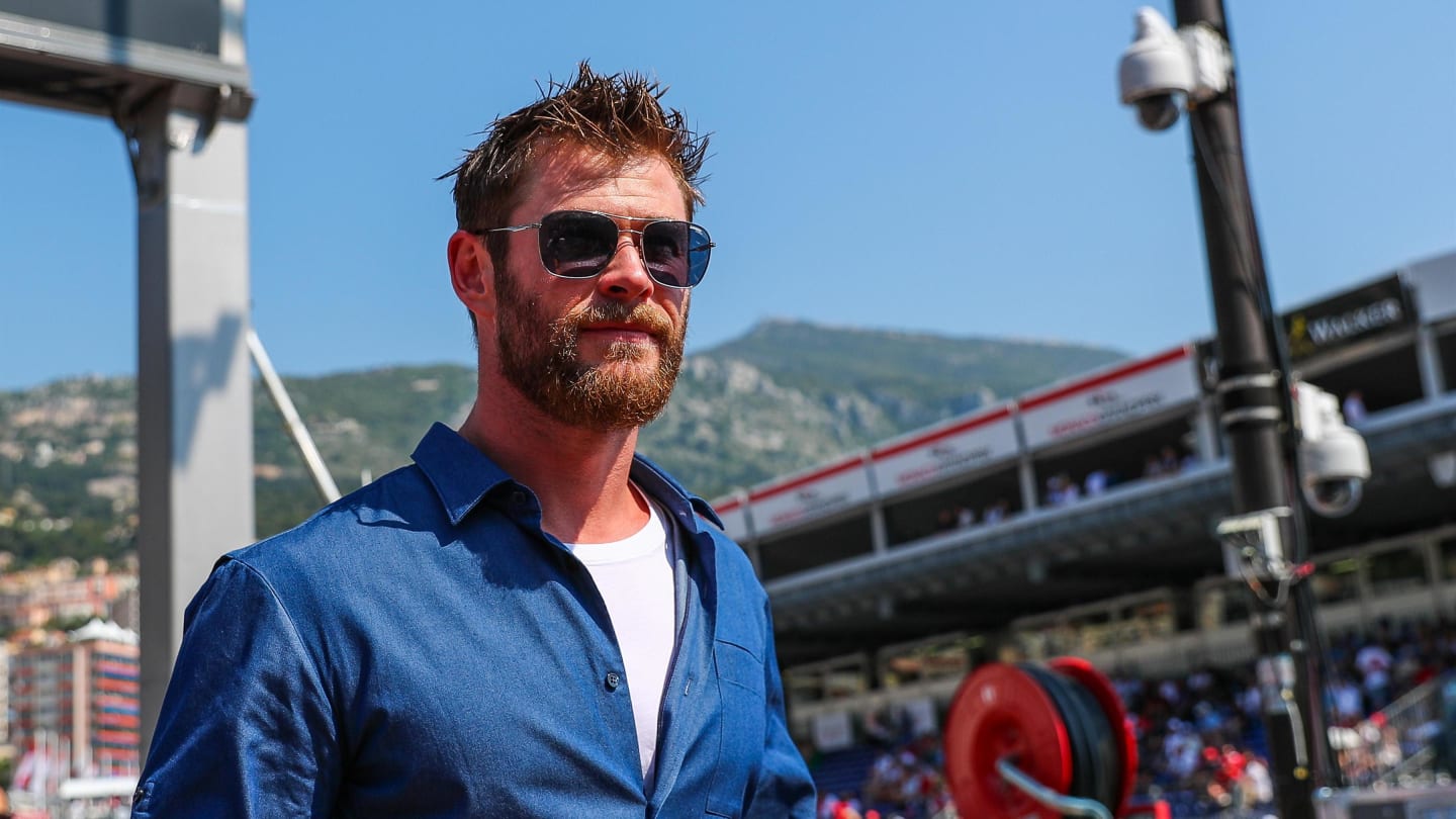 Chris Hemsworth (AUS) Actor at Formula One World Championship, Rd6, Monaco Grand Prix, Race, Monte-Carlo, Monaco, Sunday 28 May 2017. © 2013 KymIllman.com