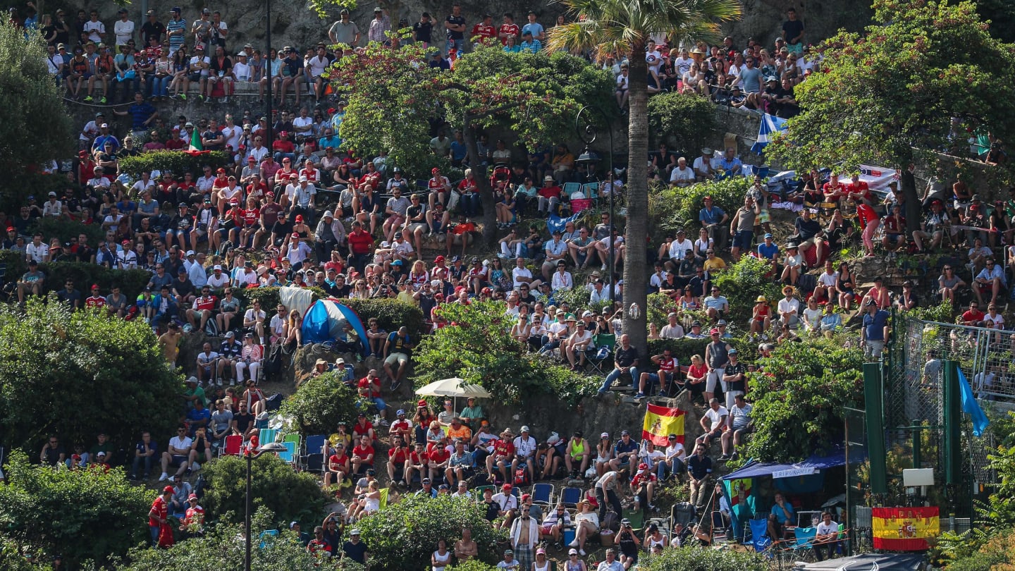 Fans and atmosphere at Formula One World Championship, Rd6, Monaco Grand Prix, Race, Monte-Carlo, Monaco, Sunday 28 May 2017. © Sutton Images