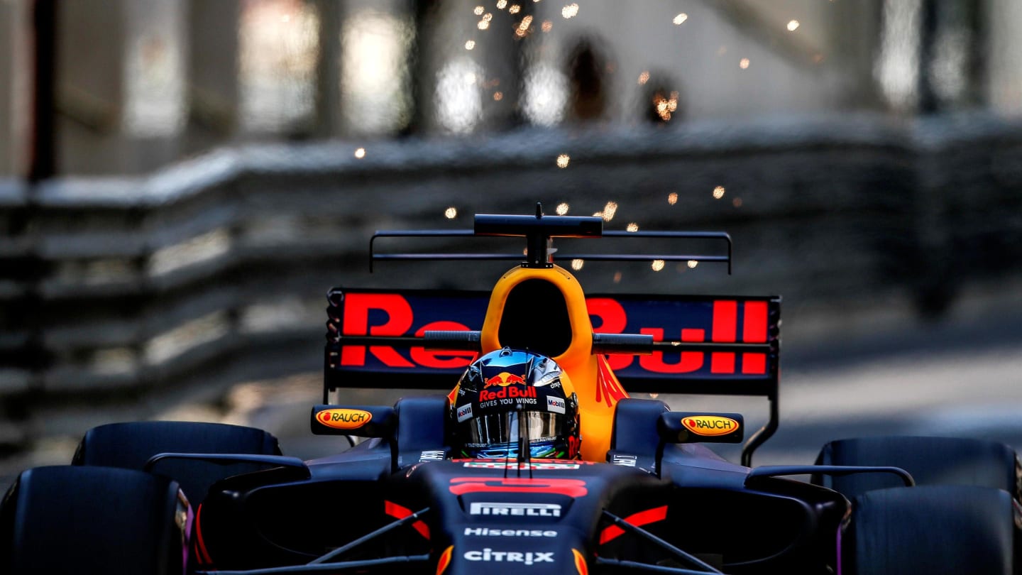 Daniel Ricciardo (AUS) Red Bull Racing RB13 at Formula One World Championship, Rd6, Monaco Grand Prix, Practice, Monte-Carlo, Monaco, Thursday 25 May 2017. © Sutton Images