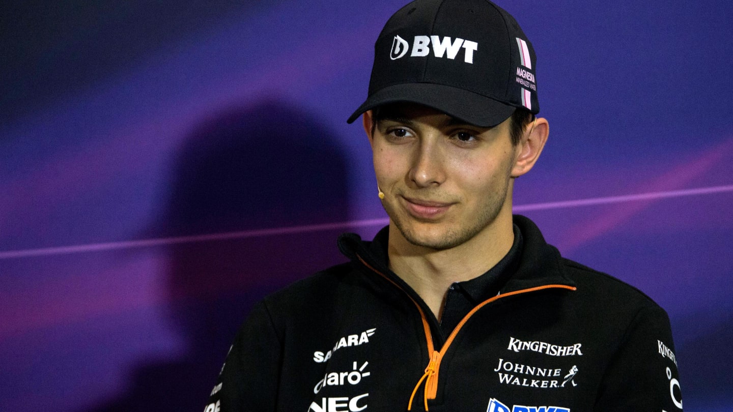 Esteban Ocon (FRA) Force India in the Press Conference at Formula One World Championship, Rd6, Monaco Grand Prix, Preparations, Monte-Carlo, Monaco, Wednesday 24 May 2017. © Sutton Images