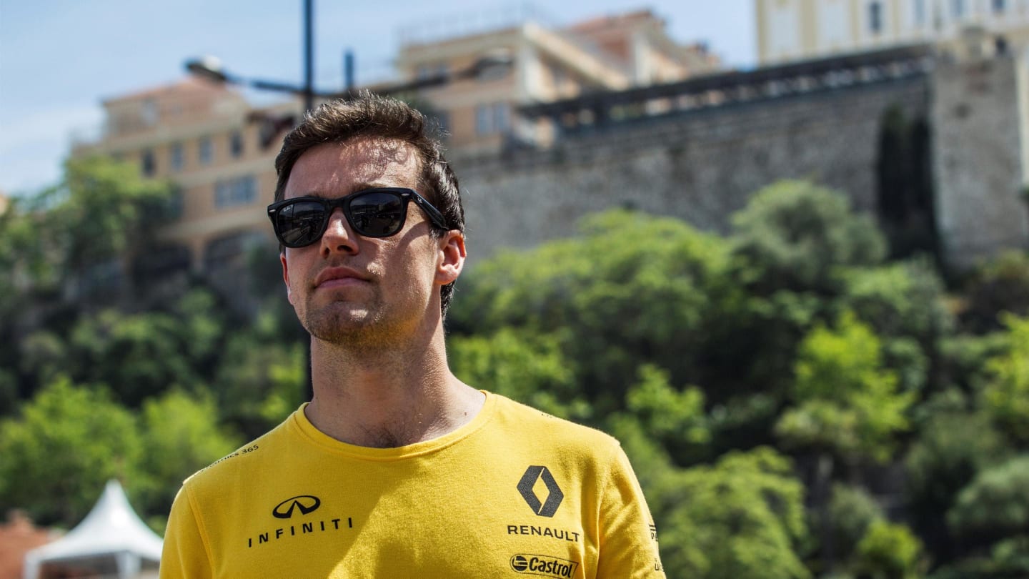Jolyon Palmer (GBR) Renault Sport F1 Team at Formula One World Championship, Rd6, Monaco Grand Prix, Preparations, Monte-Carlo, Monaco, Wednesday 24 May 2017. © Sutton Images