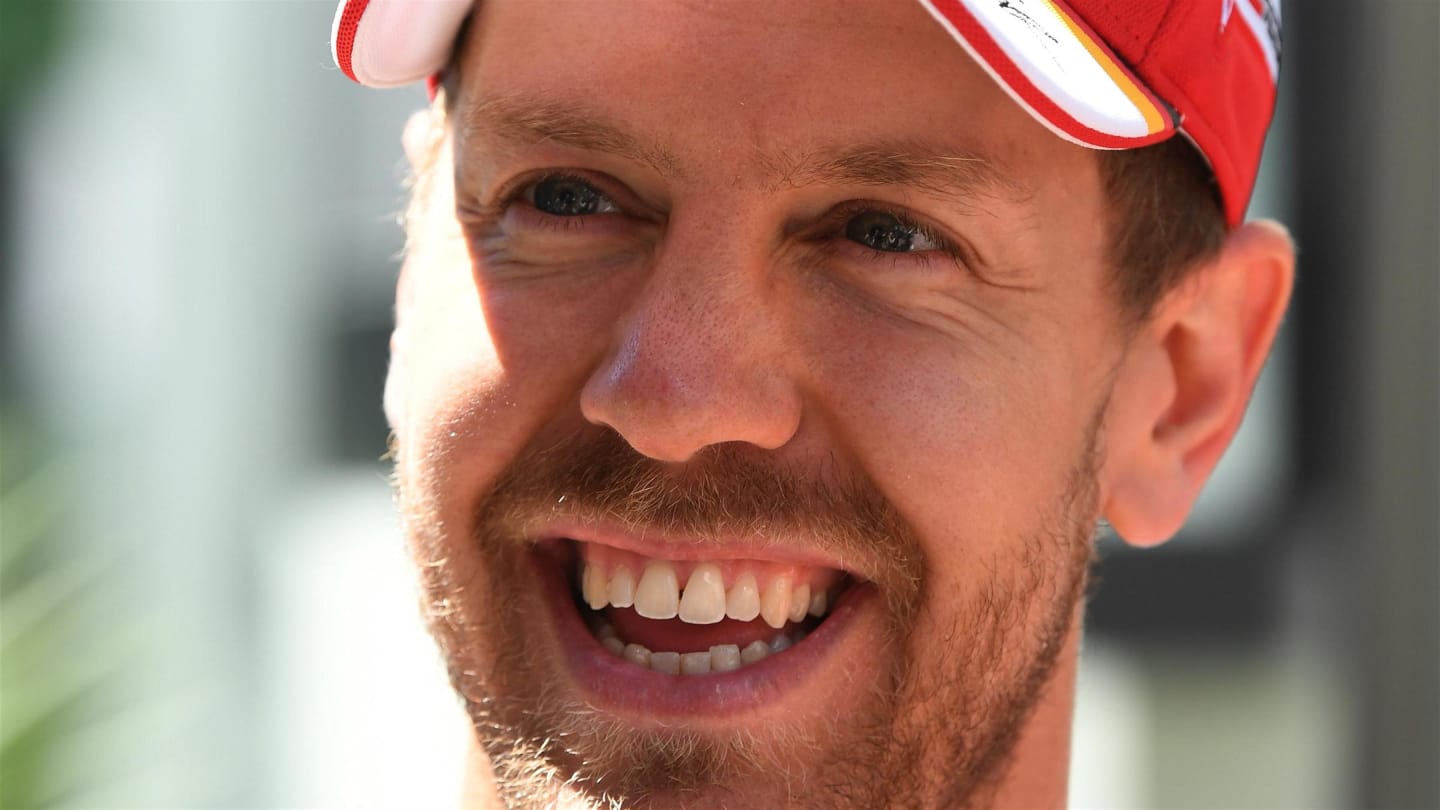 Sebastian Vettel (GER) Ferrari at Formula One World Championship, Rd4, Russian Grand Prix, Preparations, Sochi Autodrom, Sochi, Krasnodar Krai, Russia, Thursday 27 April 2017. © Sutton Motorsport Images