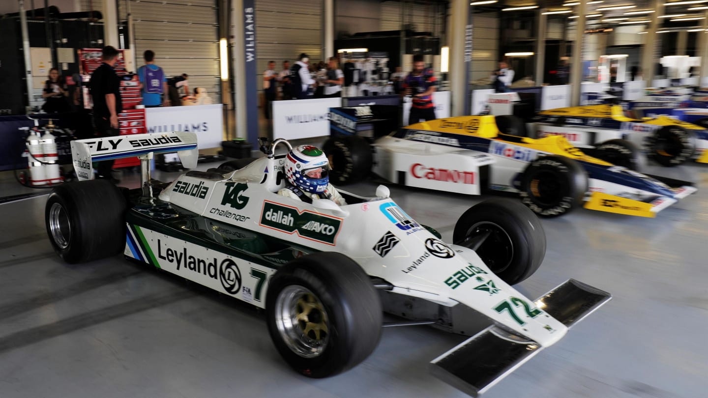 Williams Ford FW07B at Williams British Grand Prix Preview Day, Silverstone, England, 2 June 2017. © Sutton Images