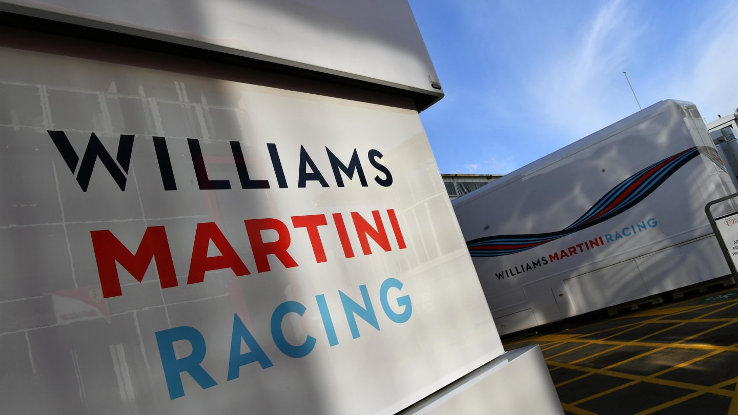 Williams trucks / logo at Formula One World Championship, Rd5, Spanish Grand Prix, Race, Barcelona, Spain, Sunday 14 May 2017. © Sutton Motorsport Images