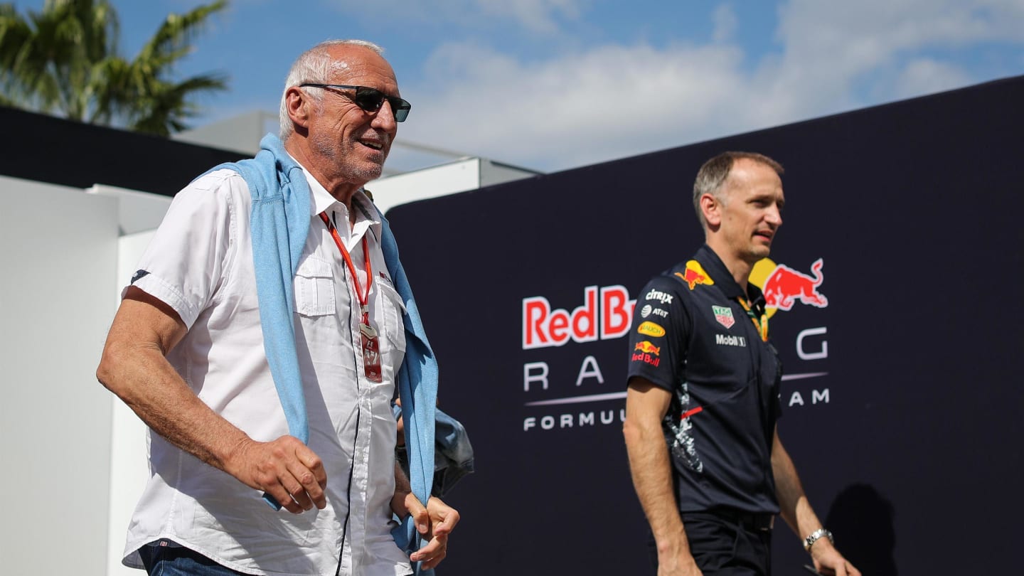 Dietrich Mateschitz (AUT) CEO and Founder of Red Bull at Formula One World Championship, Rd5, Spanish Grand Prix, Race, Barcelona, Spain, Sunday 14 May 2017. © Sutton Motorsport Images