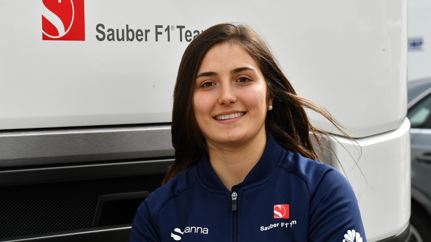 Tatiana Calderon (COL) Sauber Development Driver at Formula One Testing, Day Two, Barcelona, Spain, 28 February 2017. © Sutton Images