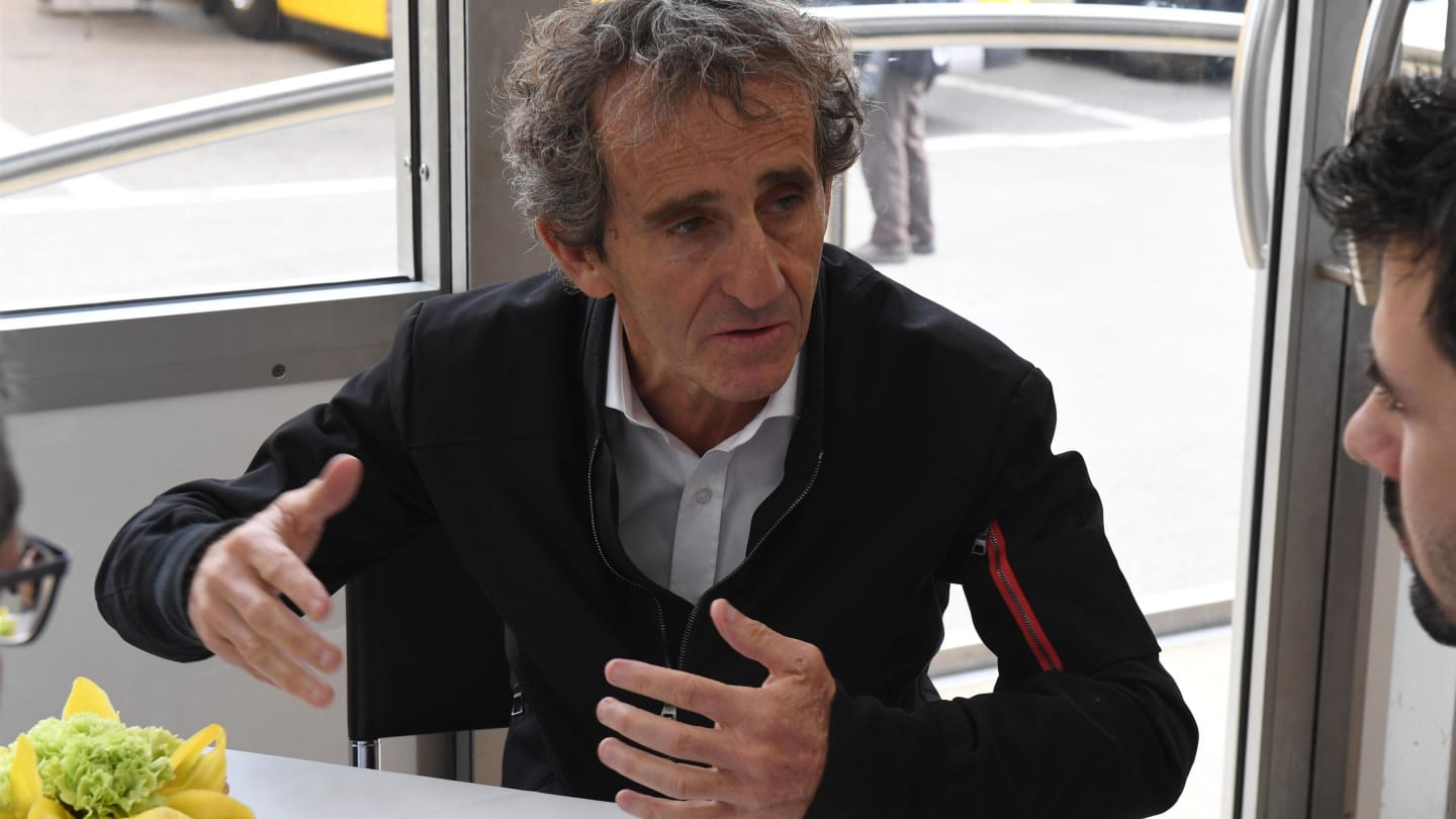 Alain Prost (FRA) Renault Sport F1 Team Special Advisor at Formula One Testing, Day Two, Barcelona, Spain, 28 February 2017. © Sutton Images