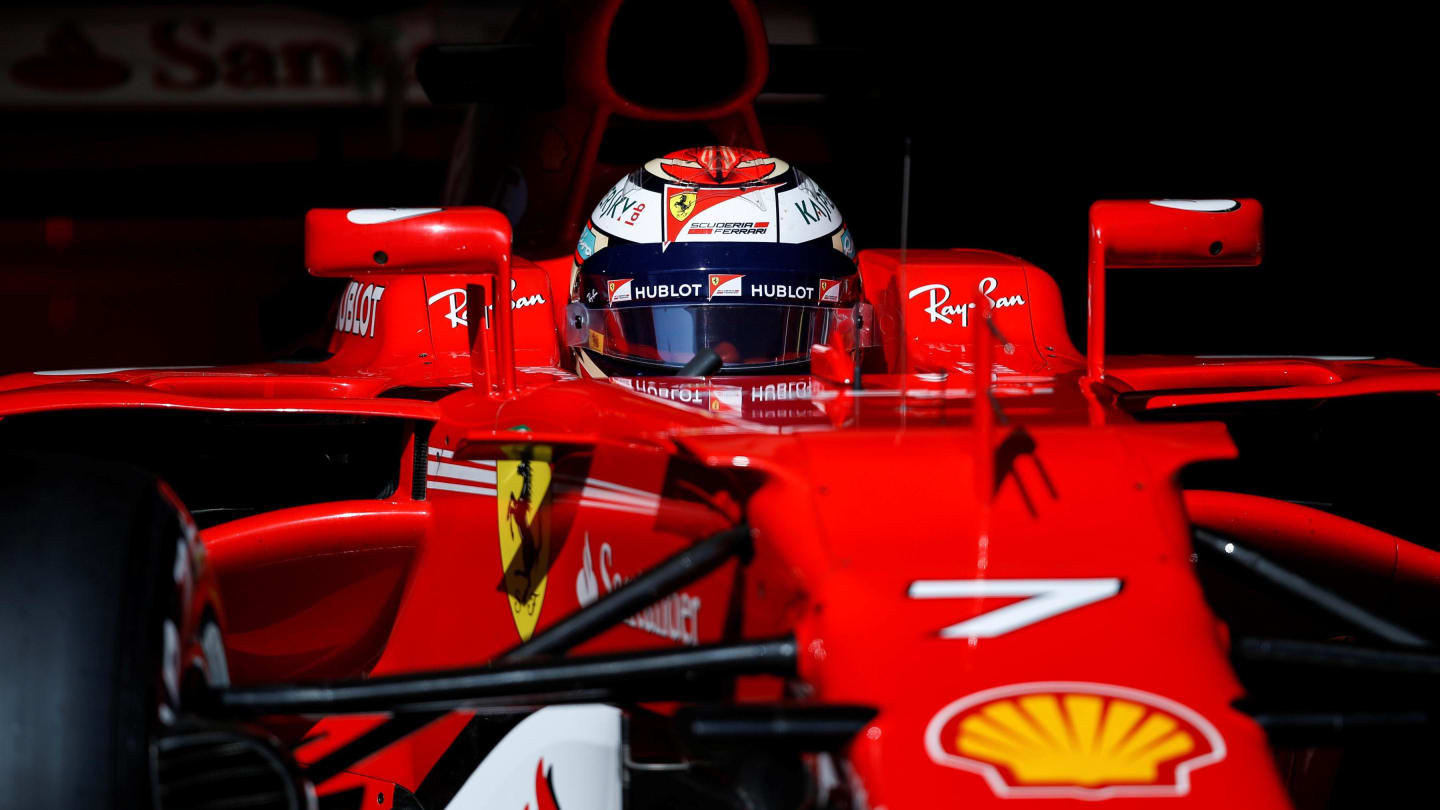 Kimi Raikkonen (FIN) Ferrari SF70-H at Formula One Testing, Day Four, Barcelona, Spain, 10 March 2017. © Sutton Images