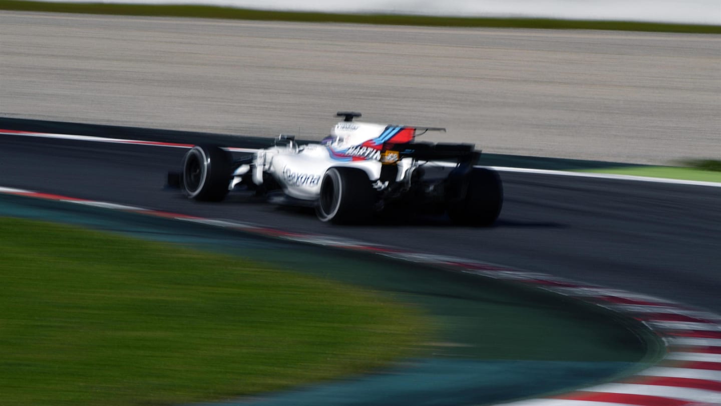 Lance Stroll (CDN) Williams FW40 at Formula One Testing, Day Four, Barcelona, Spain, 10 March 2017. © Sutton Images