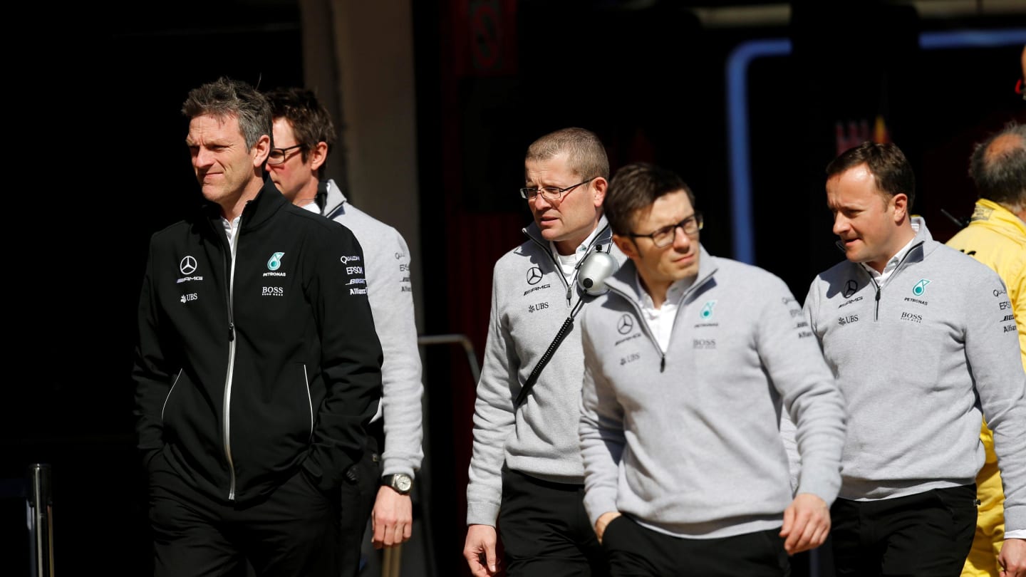 James Allison (GBR) Mercedes Technical Director at Formula One Testing, Day One, Barcelona, Spain, 7 March 2017. © Sutton Images