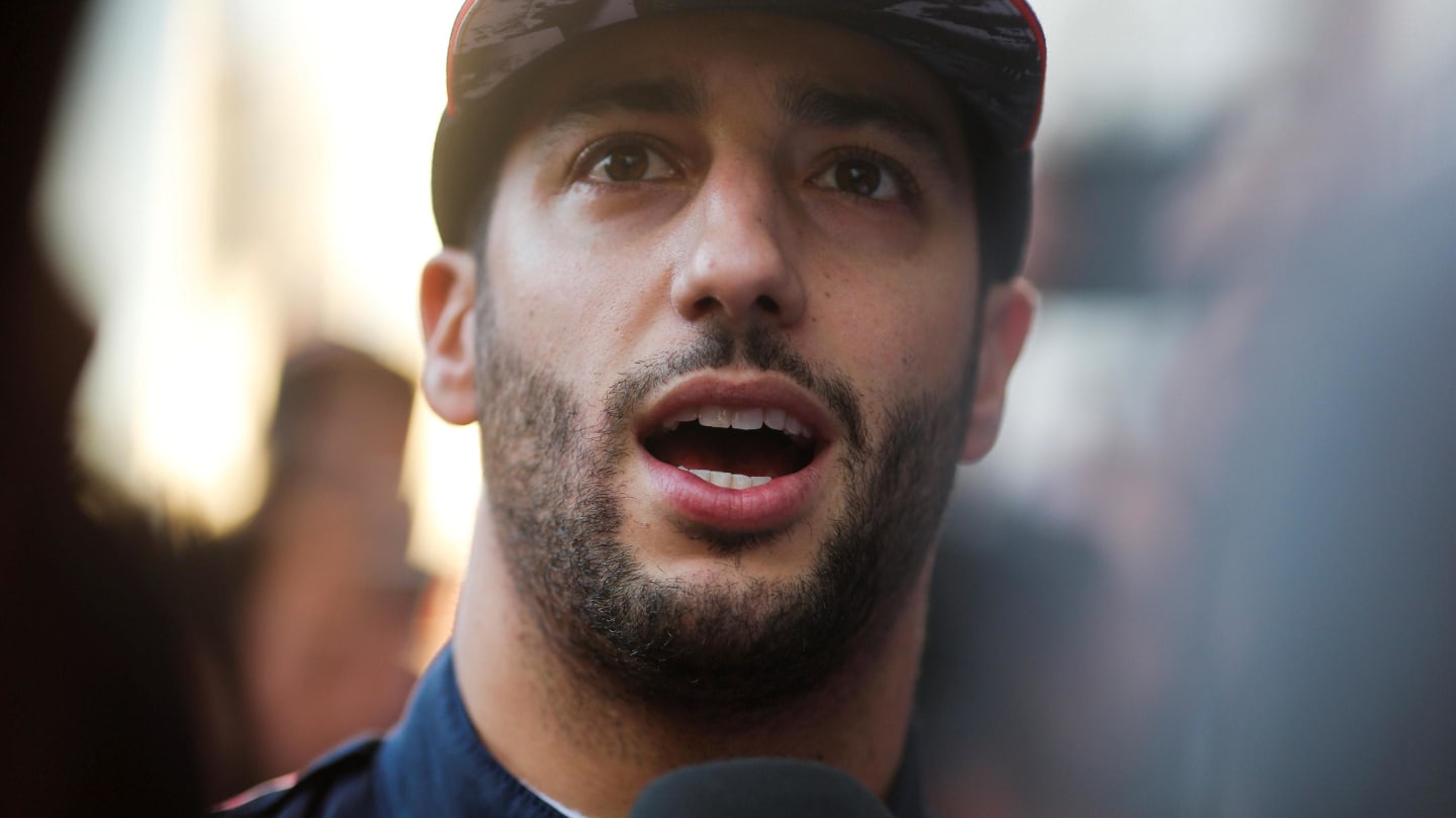 Daniel Ricciardo (AUS) Red Bull Racing at Formula One Testing, Day Three, Barcelona, Spain, 9 March 2017. © Sutton Images