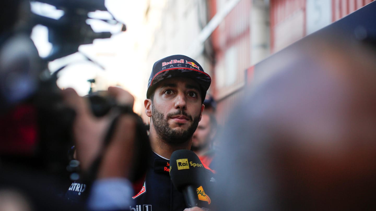 Daniel Ricciardo (AUS) Red Bull Racing at Formula One Testing, Day Three, Barcelona, Spain, 9 March 2017. © Sutton Images