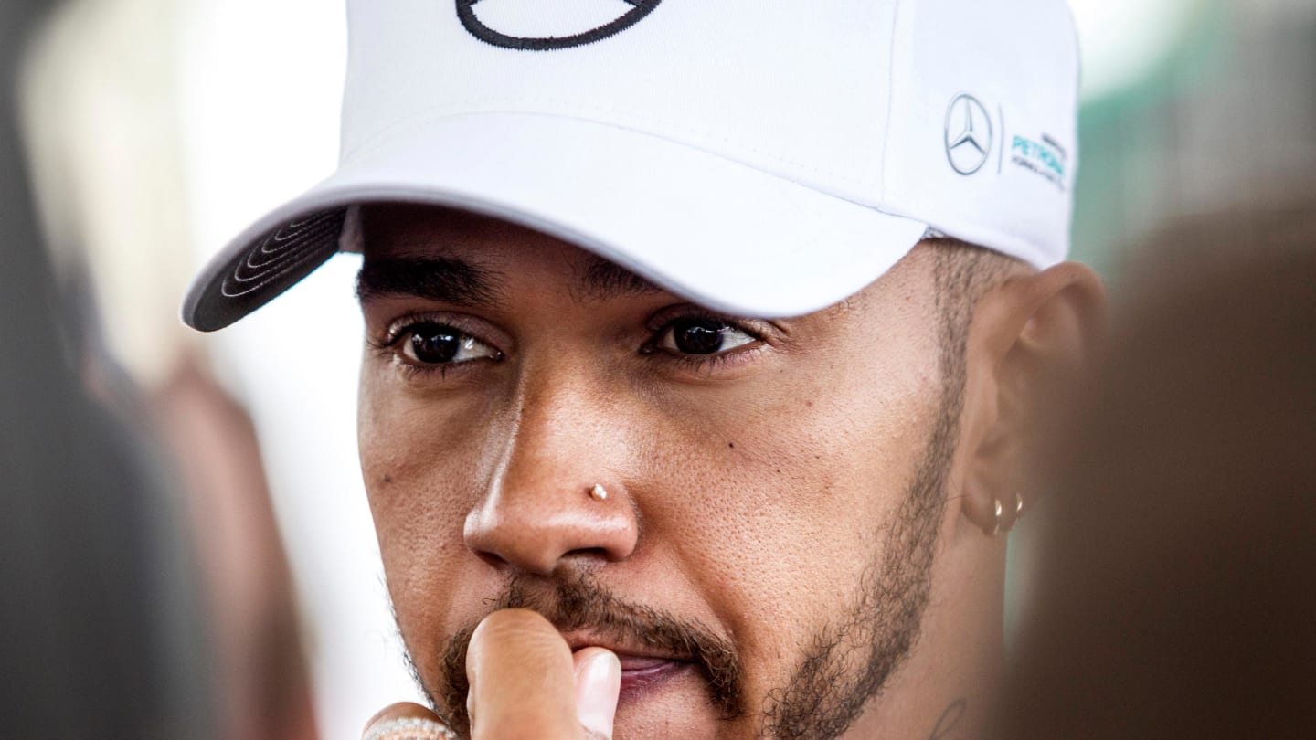 Lewis Hamilton (GBR) Mercedes AMG F1 at Formula One World Championship, Rd17, United States Grand Prix, Preparations, Circuit of the Americas, Austin, Texas, USA, Thursday 19 October 2017. © Manuel Goria/Sutton Images