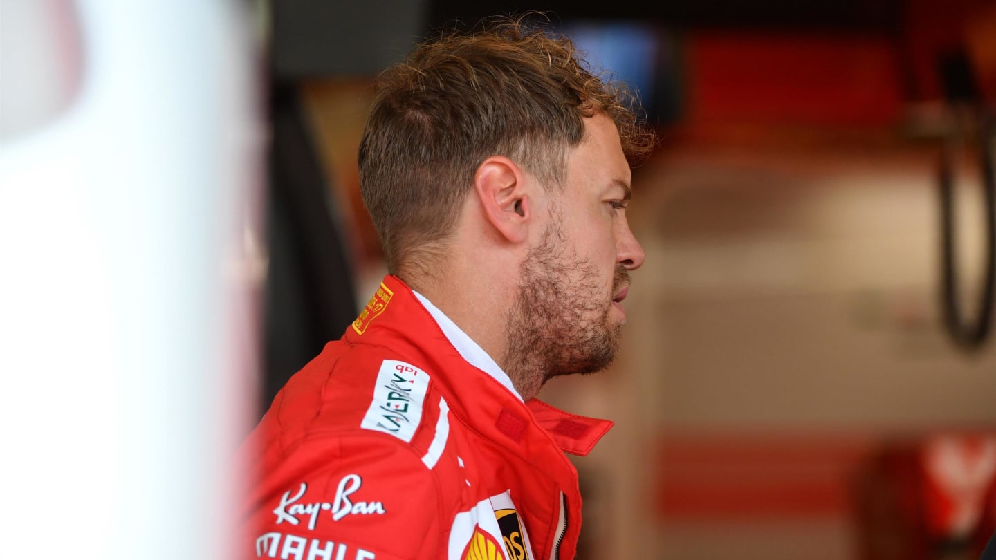 Sebastian Vettel, Ferrari at Formula One Testing, Day One, Yas Marina Circuit, Abu Dhabi, UAE,