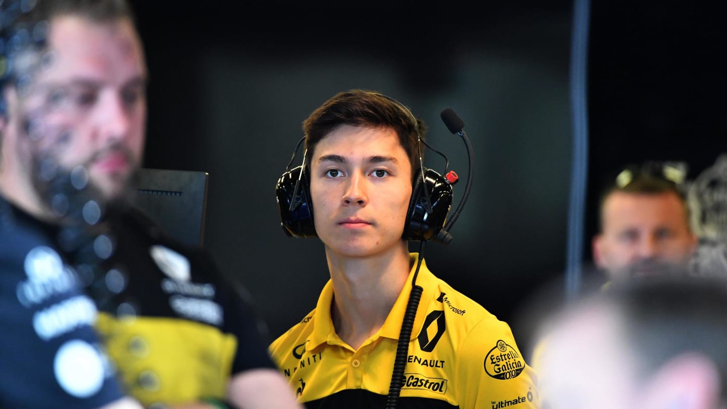 Jack Aitken, Renault Sport F1 Team Development Driver at Formula One Testing, Day One, Yas Marina