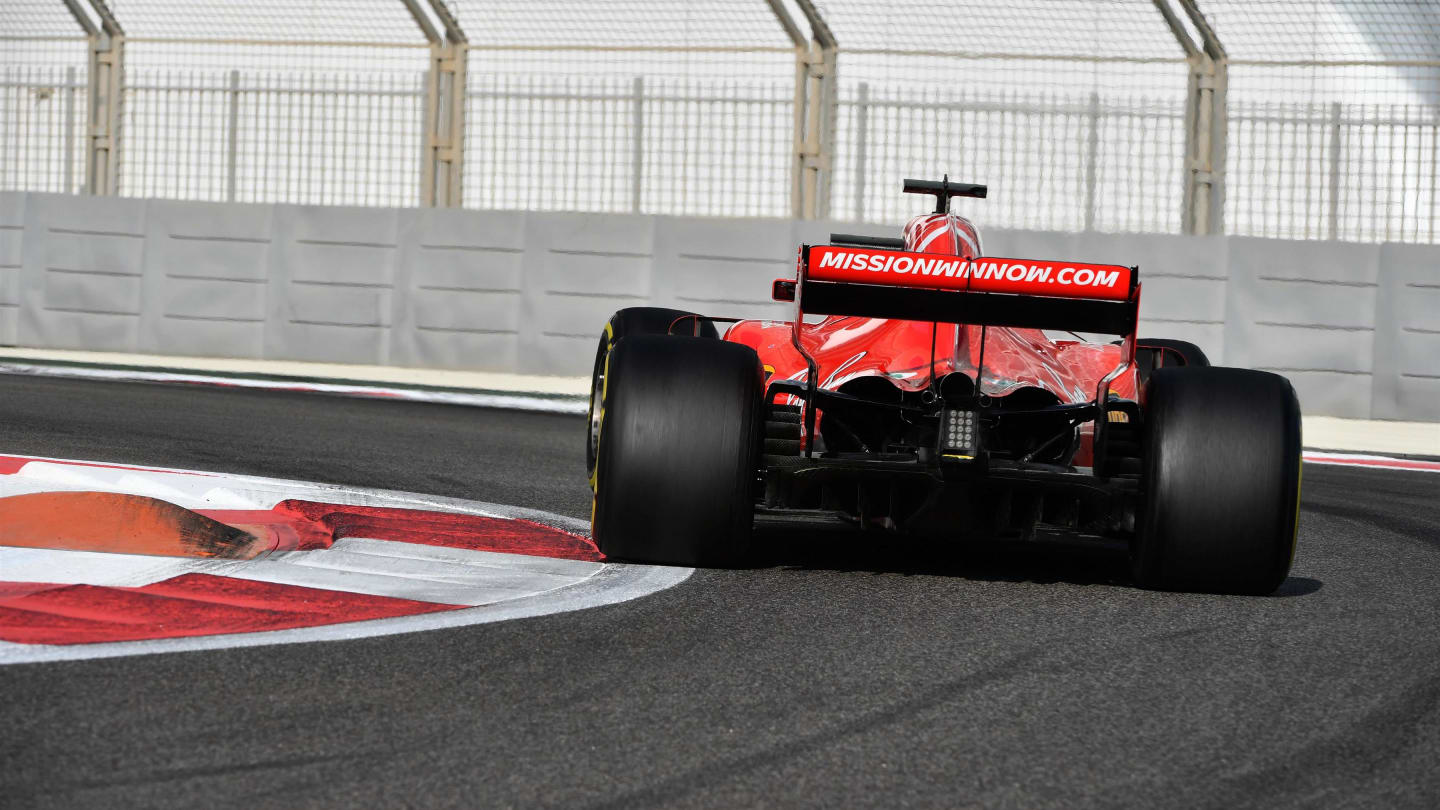 Charles Leclerc, Ferrari SF-71H at Formula One Testing, Day Two, Yas Marina Circuit, Abu Dhabi,