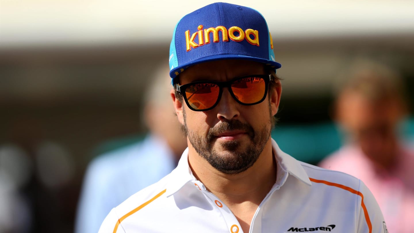 Fernando Alonso, McLaren at Formula One World Championship, Rd21, Abu Dhabi Grand Prix, Practice,