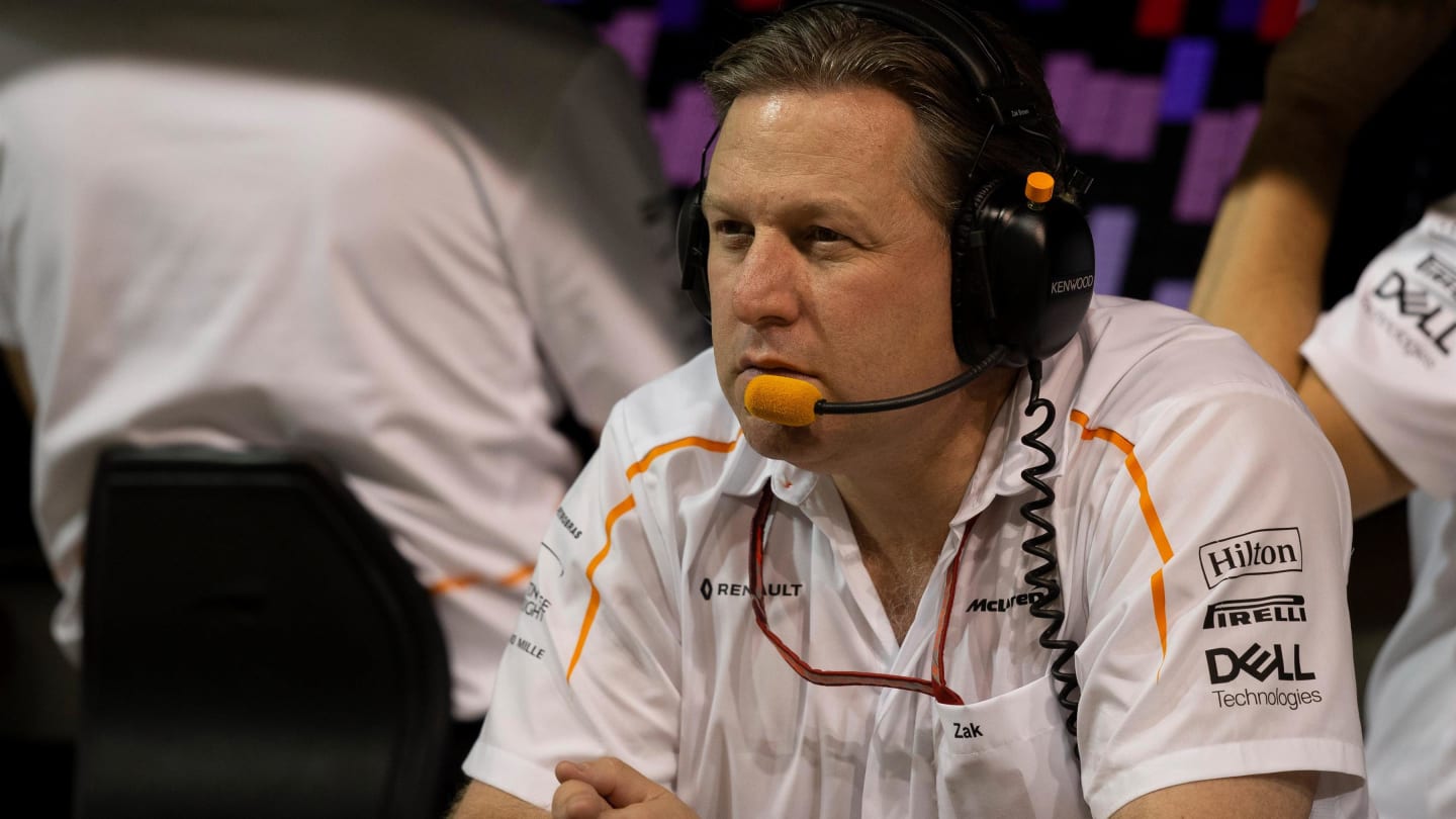 Zak Brown, McLaren Racing CEO at Formula One World Championship, Rd21, Abu Dhabi Grand Prix,