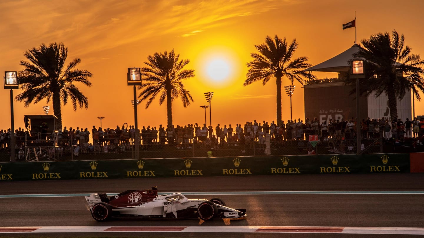 Marcus Ericsson, Alfa Romeo Sauber C37 at Formula One World Championship, Rd21, Abu Dhabi Grand
