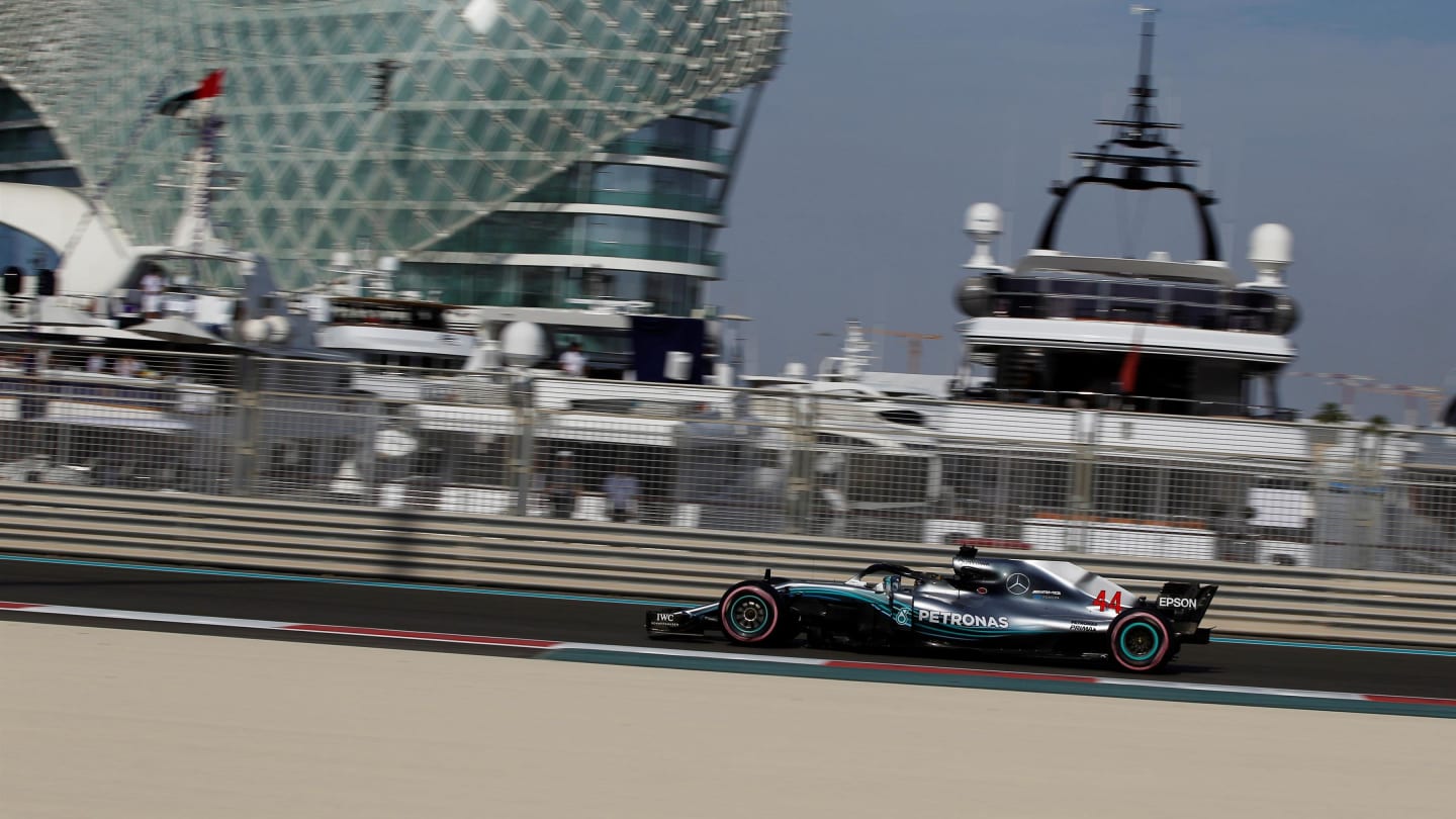 Lewis Hamilton, Mercedes-AMG F1 W09 EQ Power+ at Formula One World Championship, Rd21, Abu Dhabi