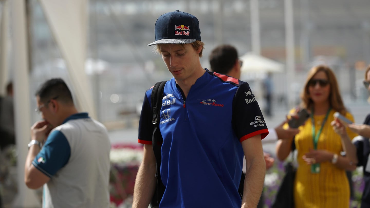 Brendon Hartley, Scuderia Toro Rosso at Formula One World Championship, Rd21, Abu Dhabi Grand Prix,