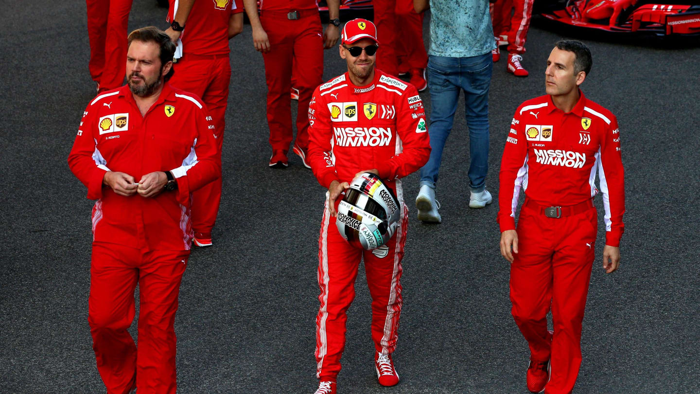 Sebastian Vettel, Ferrari at Formula One World Championship, Rd21, Abu Dhabi Grand Prix,