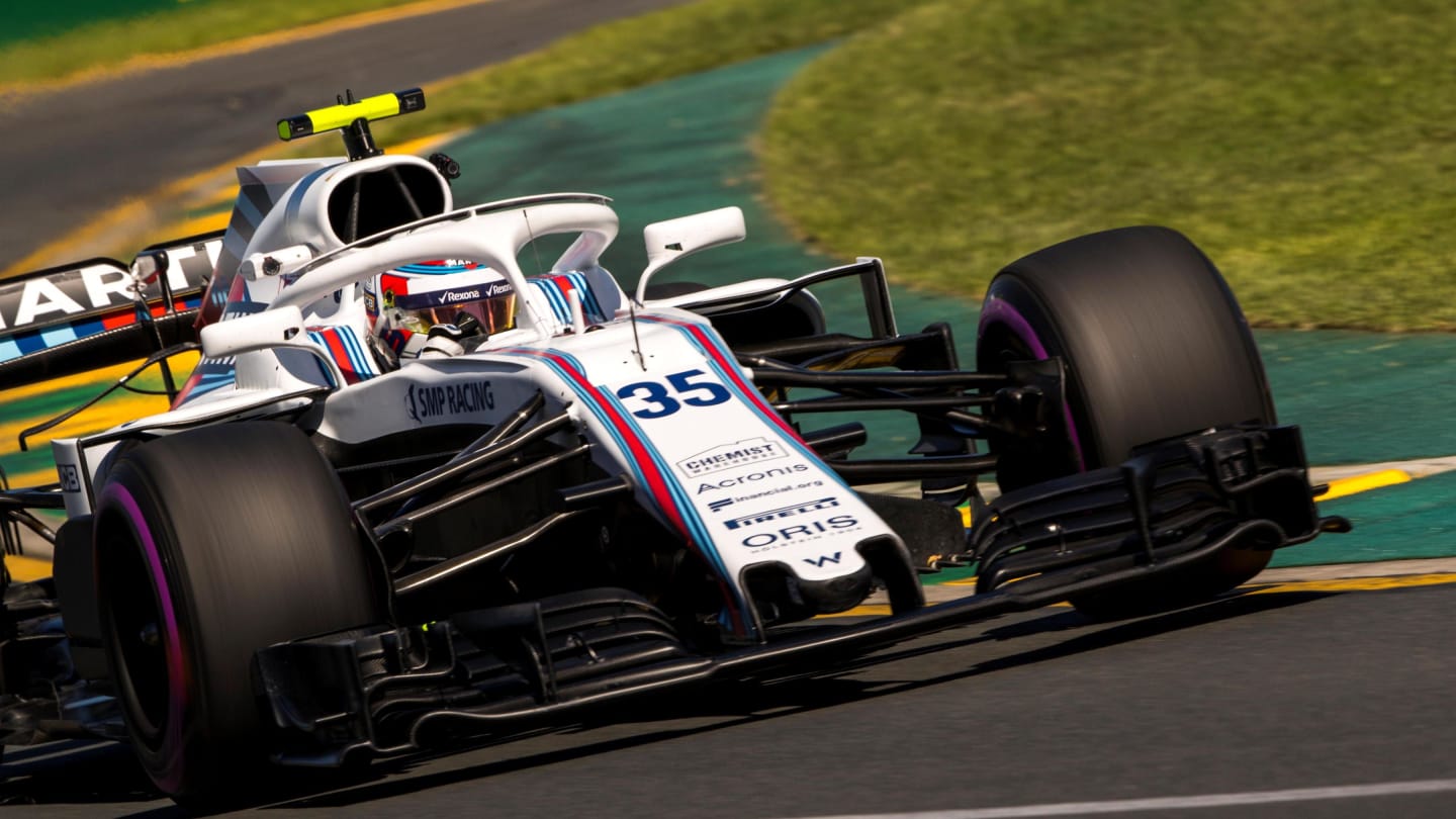 Sergey Sirotkin (RUS) Williams FW41 at Formula One World Championship, Rd1, Australian Grand Prix,