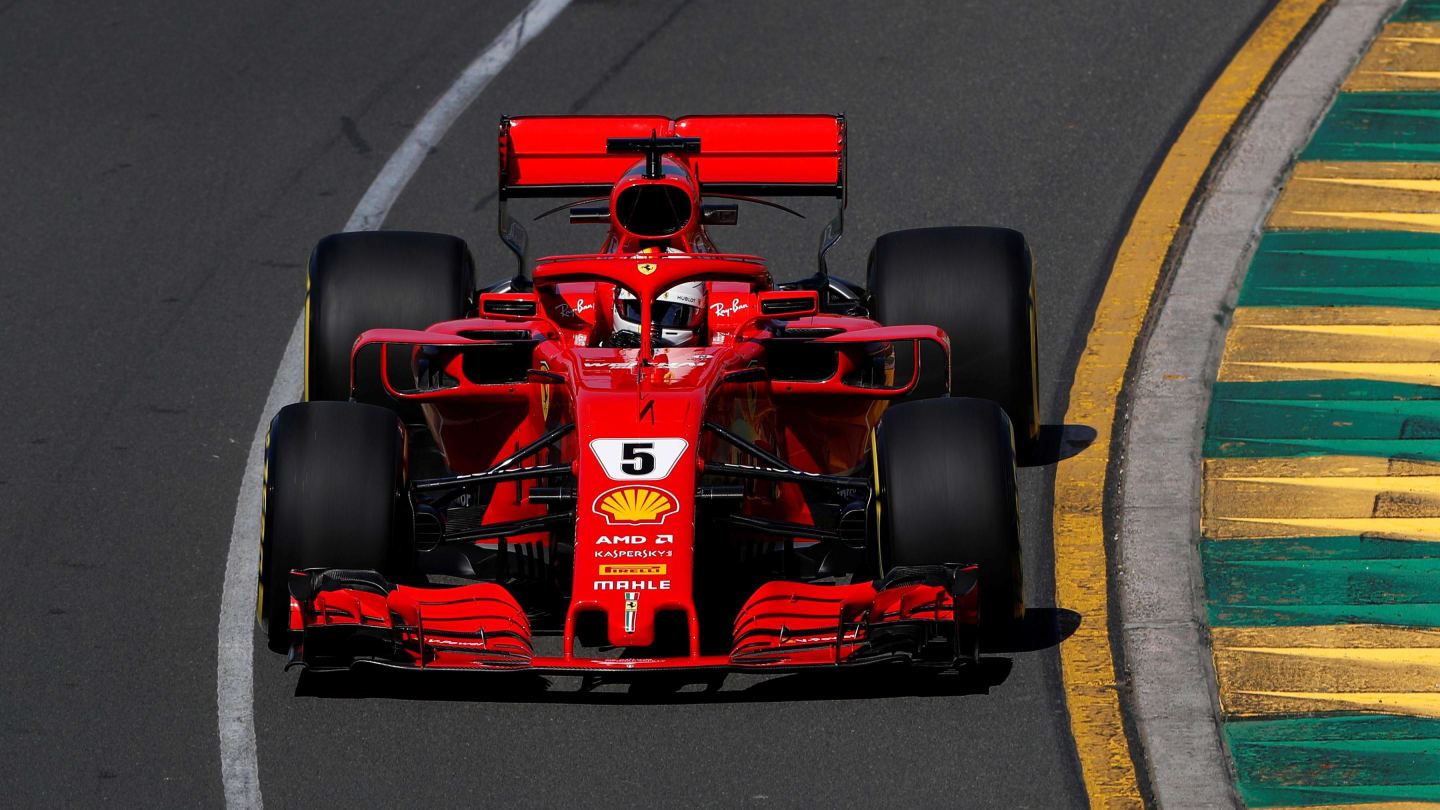 Sebastian Vettel (GER) Ferrari SF-71H at Formula One World Championship, Rd1, Australian Grand Prix, Practice, Melbourne, Australia, Friday 23 March 2018. © Manuel Goria/Sutton Images