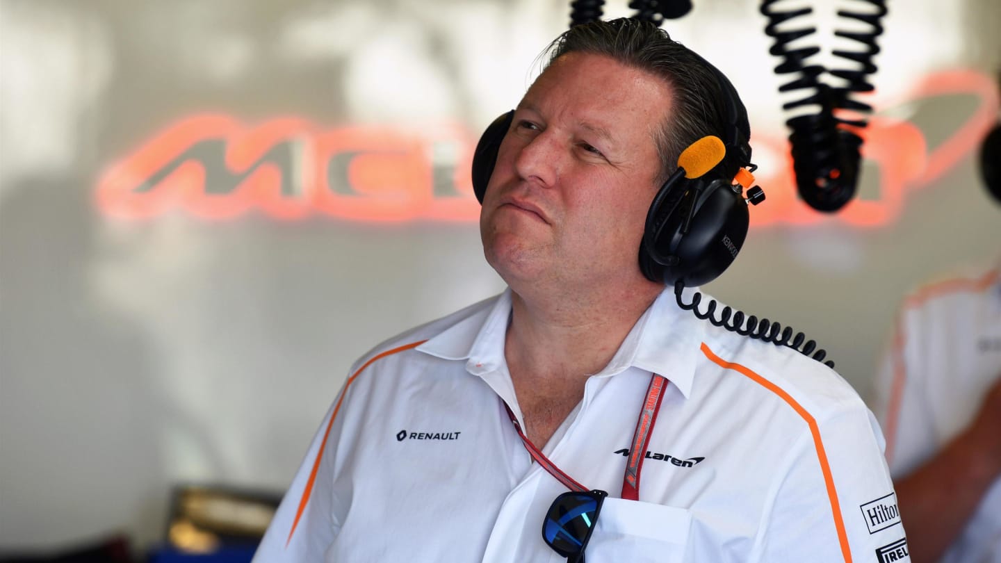 Zak Brown (USA) McLaren Executive Director at Formula One World Championship, Rd1, Australian Grand